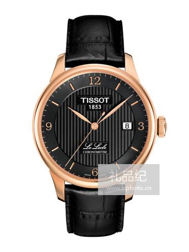 Tissot  天梭力洛克系列天文台认证皮带自动机械男表T0064083605700