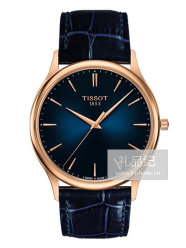 Tissot  天梭卓越系列皮带石英男表T9264107604100