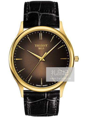 Tissot  天梭卓越系列皮带石英男表T9264101629100