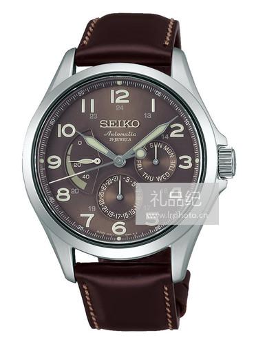 精工Seiko Presage系列动力存储显示自动机械男士腕表SARW019