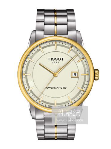 Tissot  天梭豪致系列钢带80机芯机械男表T0864072226100