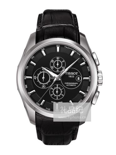 Tissot  天梭库图系列皮带机械男表T0356271605100