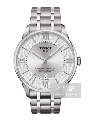 Tissot  天梭杜鲁尔系列天文台认证款钢带80机芯机械男表T0994081103800