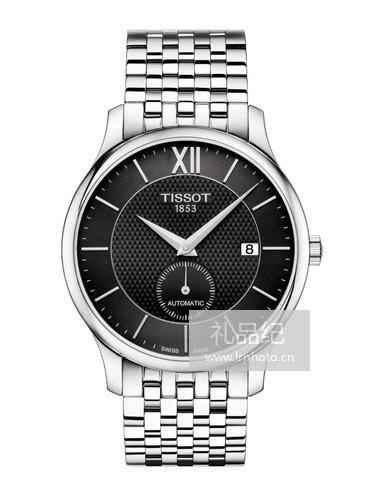 Tissot  天梭俊雅系列钢带机械男表T0634281105800