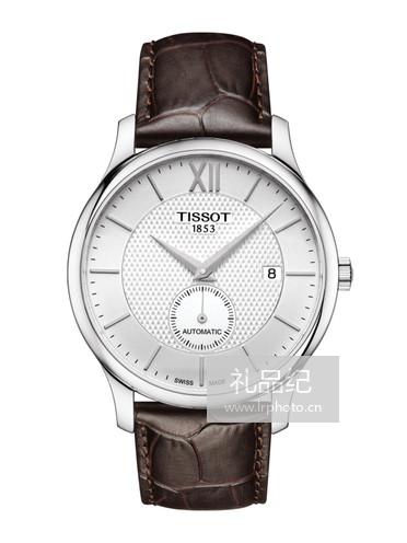 Tissot  天梭俊雅系列皮带机械男表T0634281603800