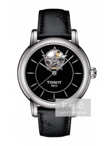 Tissot  天梭心媛系列皮带80机芯机械女表T0502071705104