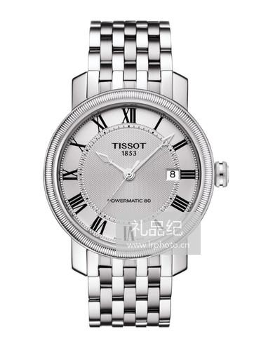 Tissot  天梭港湾系列钢带80机芯机械男表T0974071103300