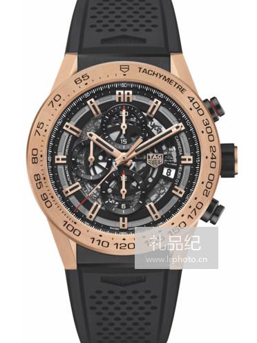 泰格豪雅卡莱拉系列HEUER 01计时码表CAR2A5B.FT6044