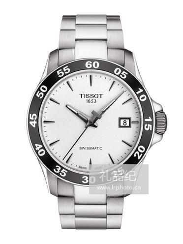 Tissot  天梭V8系列钢带自动机械男表T1064071103100