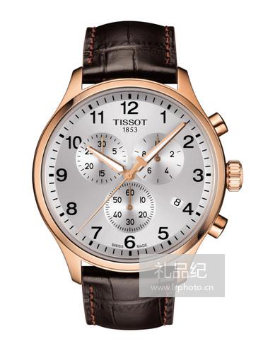 Tissot  天梭速驰系列皮带石英男表T1166173603700