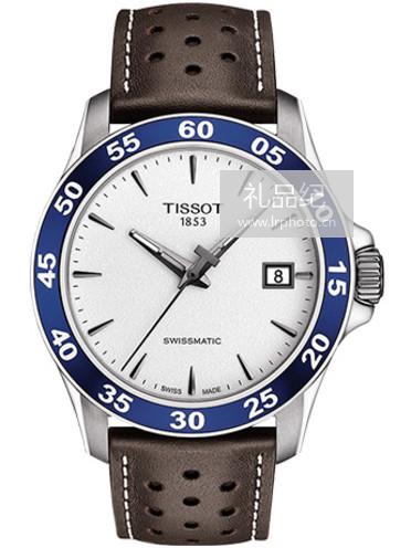 Tissot  天梭V8系列皮带自动机械男表T1064071603100