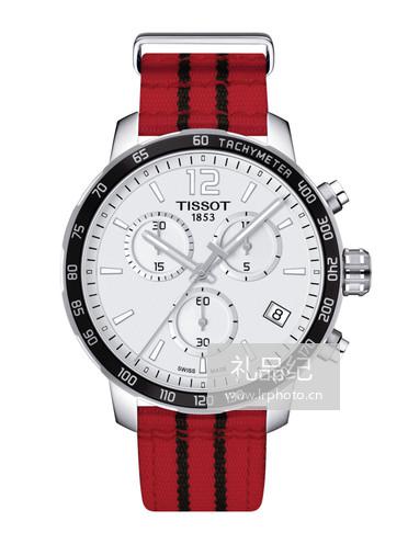 Tissot  天梭时捷系列NBA特别款尼龙带石英男表芝加哥公牛队T0954171703704