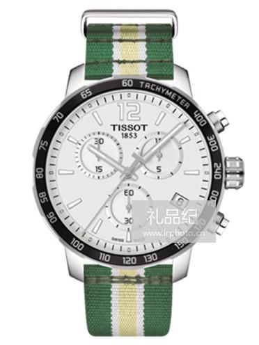 Tissot  天梭时捷系列NBA球队款尼龙带石英男表密尔沃基雄鹿队T0954171703724