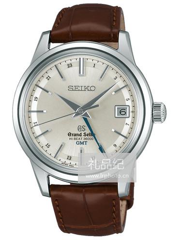 精工Grand Seiko系列自动上链高振频两地时间机械表SBGJ017