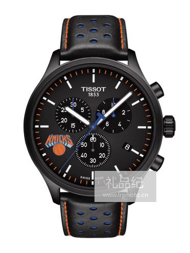 Tissot  天梭速驰系列皮带石英男表NBA纽约尼克斯队款T1166173605105