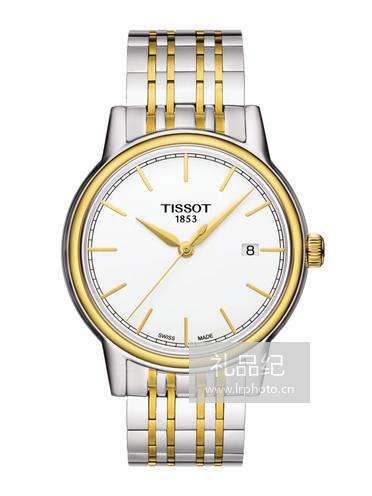 Tissot  天梭卡森系列钢带石英男表T0854102201100