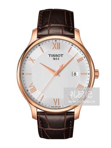 Tissot  天梭俊雅系列皮带石英男表T0636103603800