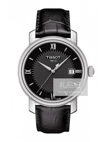 Tissot  天梭港湾系列皮带石英男表T0974101605800