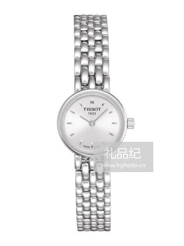 Tissot  天梭乐爱系列钢带石英女表T0580091103100