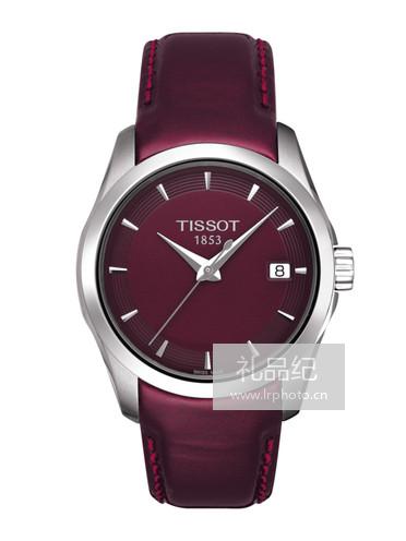 Tissot  天梭库图系列皮带石英女表T0352101637100