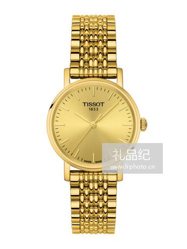 Tissot  天梭魅时系列钢带石英女表T1092103302100