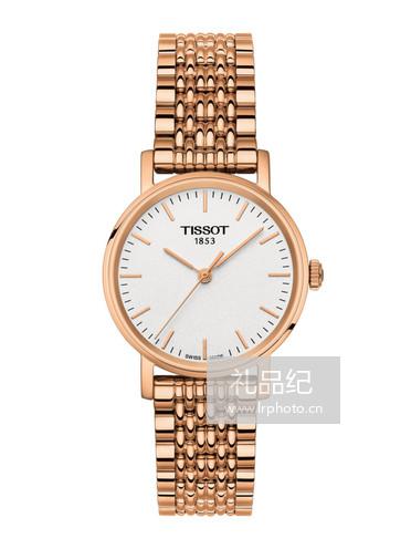 Tissot  天梭魅时系列钢带石英女表T1092103303100