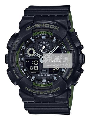 卡西欧G-SHOCK系列GA-100L-1A