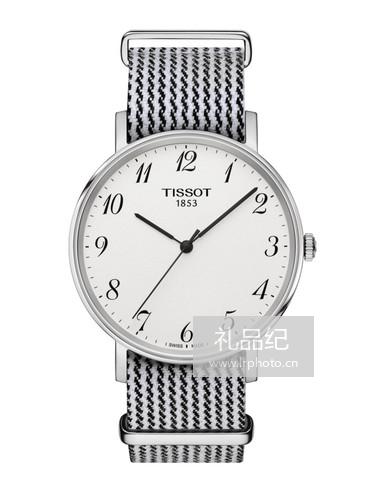 Tissot  天梭魅时系列尼龙带石英女表T1094101803200