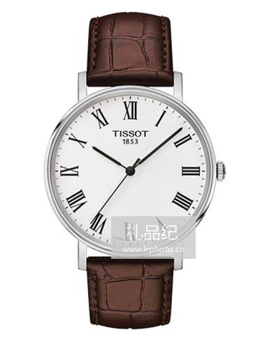 Tissot  天梭魅时系列皮带石英男表T1094101603300