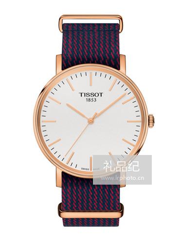 Tissot  天梭魅时系列尼龙带石英女表T1094103803100