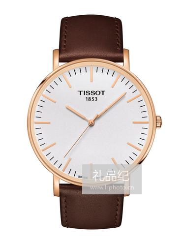 Tissot  天梭魅时系列皮带石英男表T1096103603100