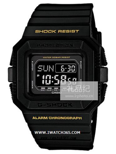 CASIO卡西欧G-SHOCK系列DW-D5500-1B