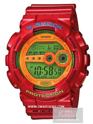 CASIO卡西欧G-SHOCK系列GD-100HC-4JF