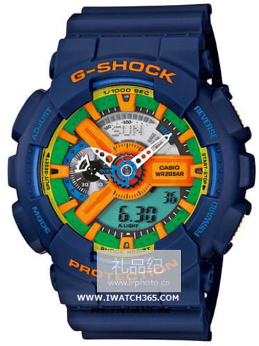 CASIO卡西欧G-SHOCK系列GA-110FC-2AJF