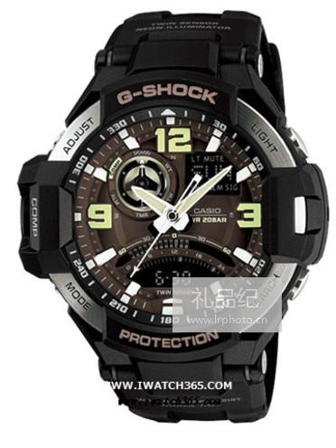 CASIO卡西欧G-SHOCK系列GA-1000-1BJF