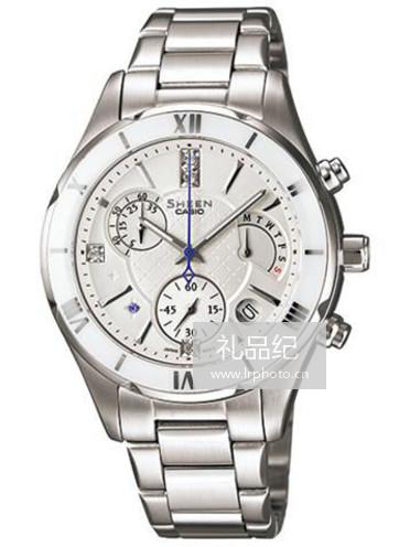 CASIO卡西欧SHEEN CHRONOGRAPH计时系列SHE-5517D-7A