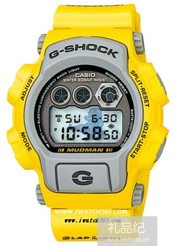 CASIO卡西欧G-SHOCK系列DW-8400Y-9T