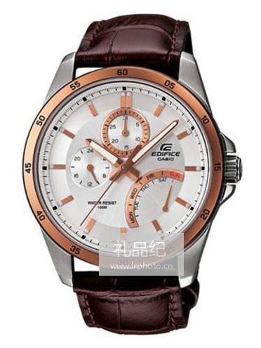 CASIO卡西欧EDIFICE ANALOGUE指针系列EF-341L-7AV