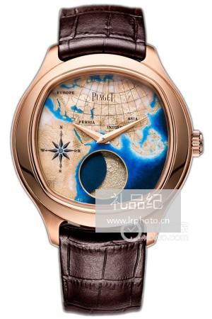 伯爵EMPERADOR COUSSIN XL系列G0A40560腕表(PIAGET EMPERADOR COUSSIN XL大月相珐琅腕表)